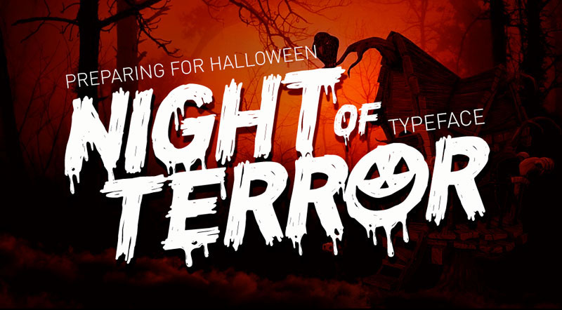 cf night of terror fight font