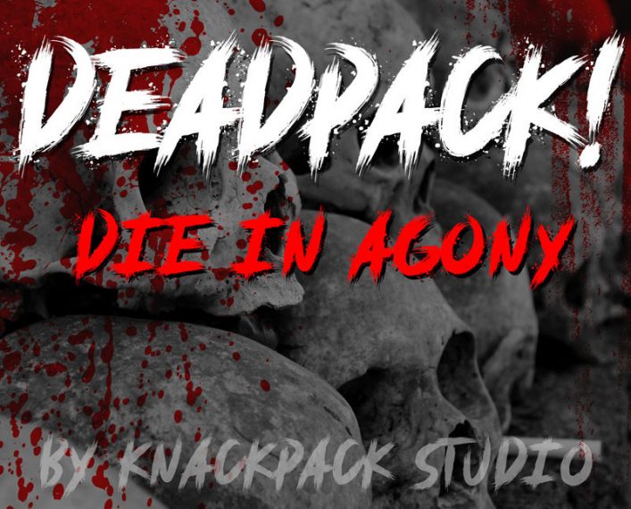 deadpack fight font