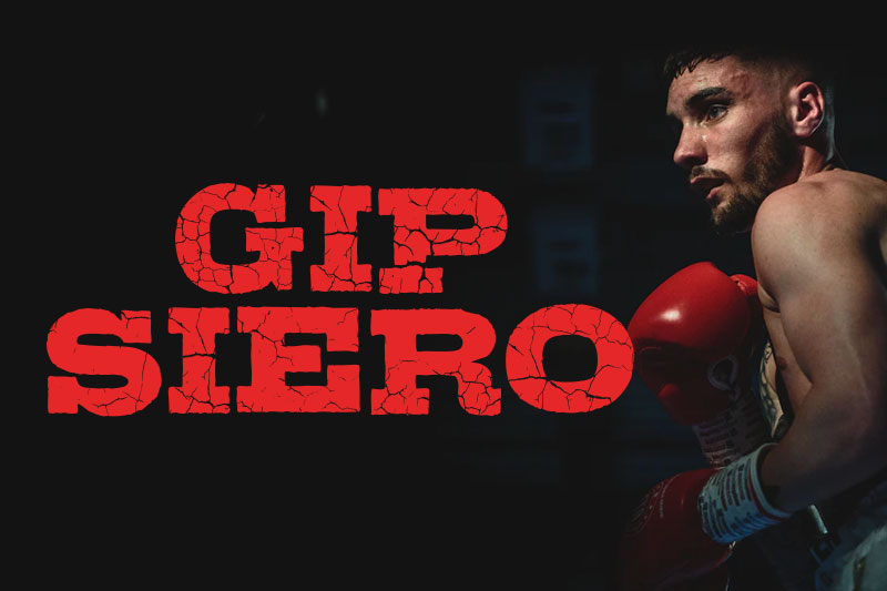 gipsiero fight font