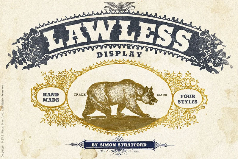 lawless fight font