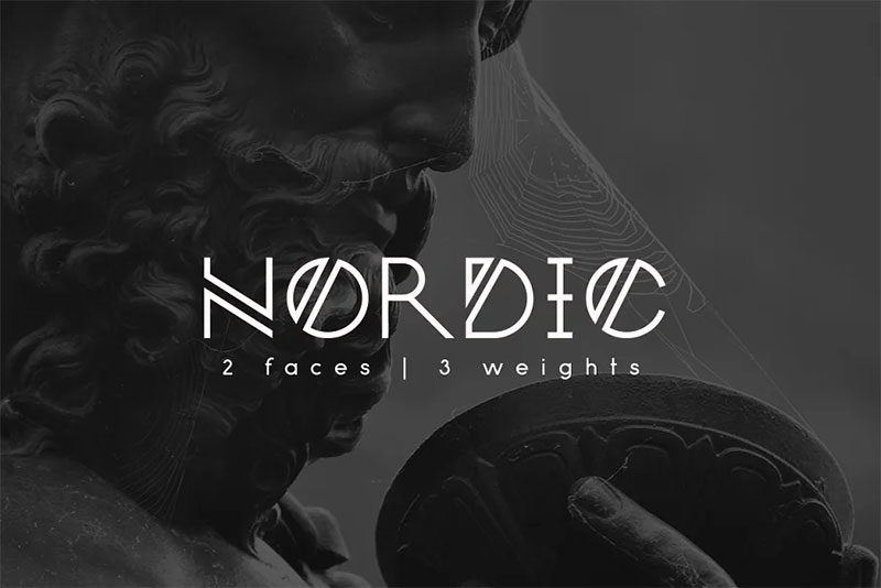 nordic scandinavian font
