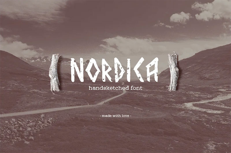 nordica scandinavian font