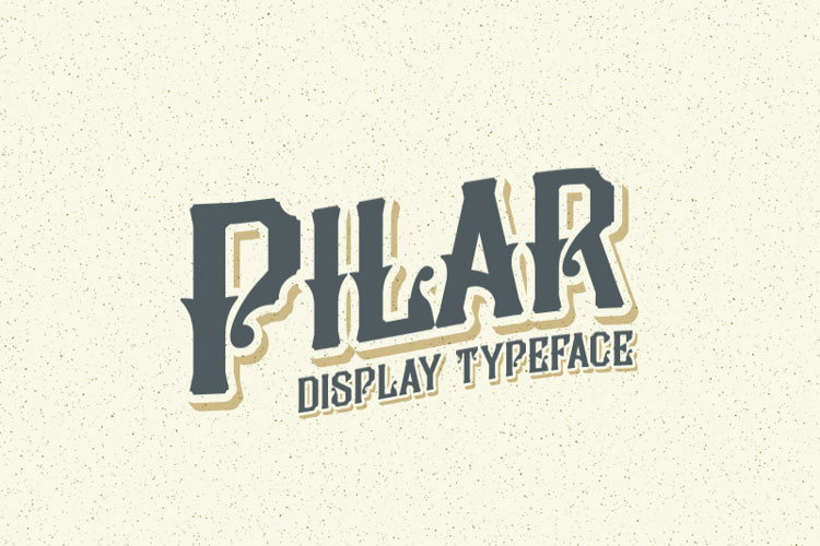 pilar typeface victorian font
