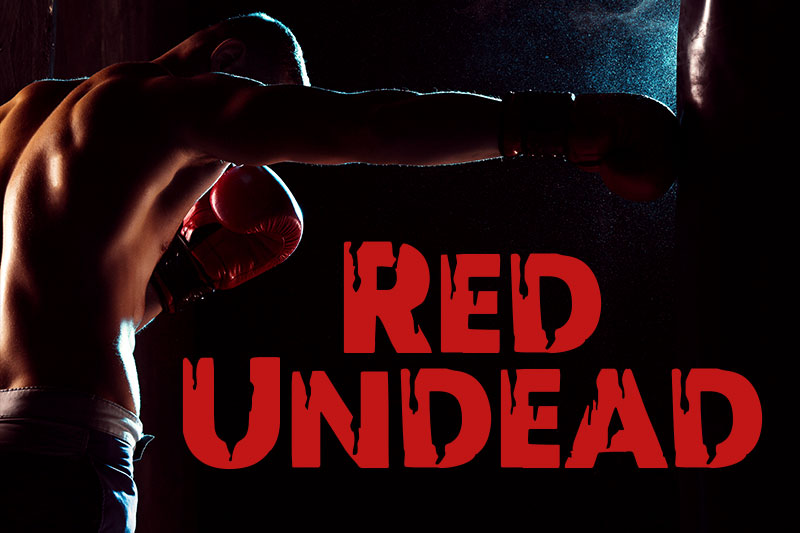 red undead fight font