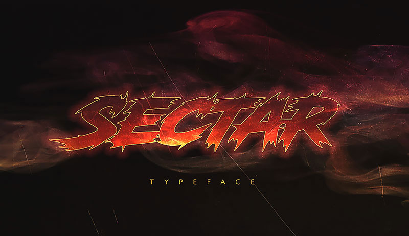 sectar fight font