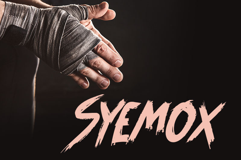 syemox fight font