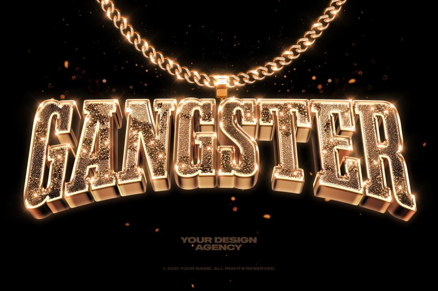 Bling Bling Text and Logo Effect Vol.6 PSD Text Style
