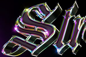 3D Chrome Text Style Vol.2 PSD Text Style