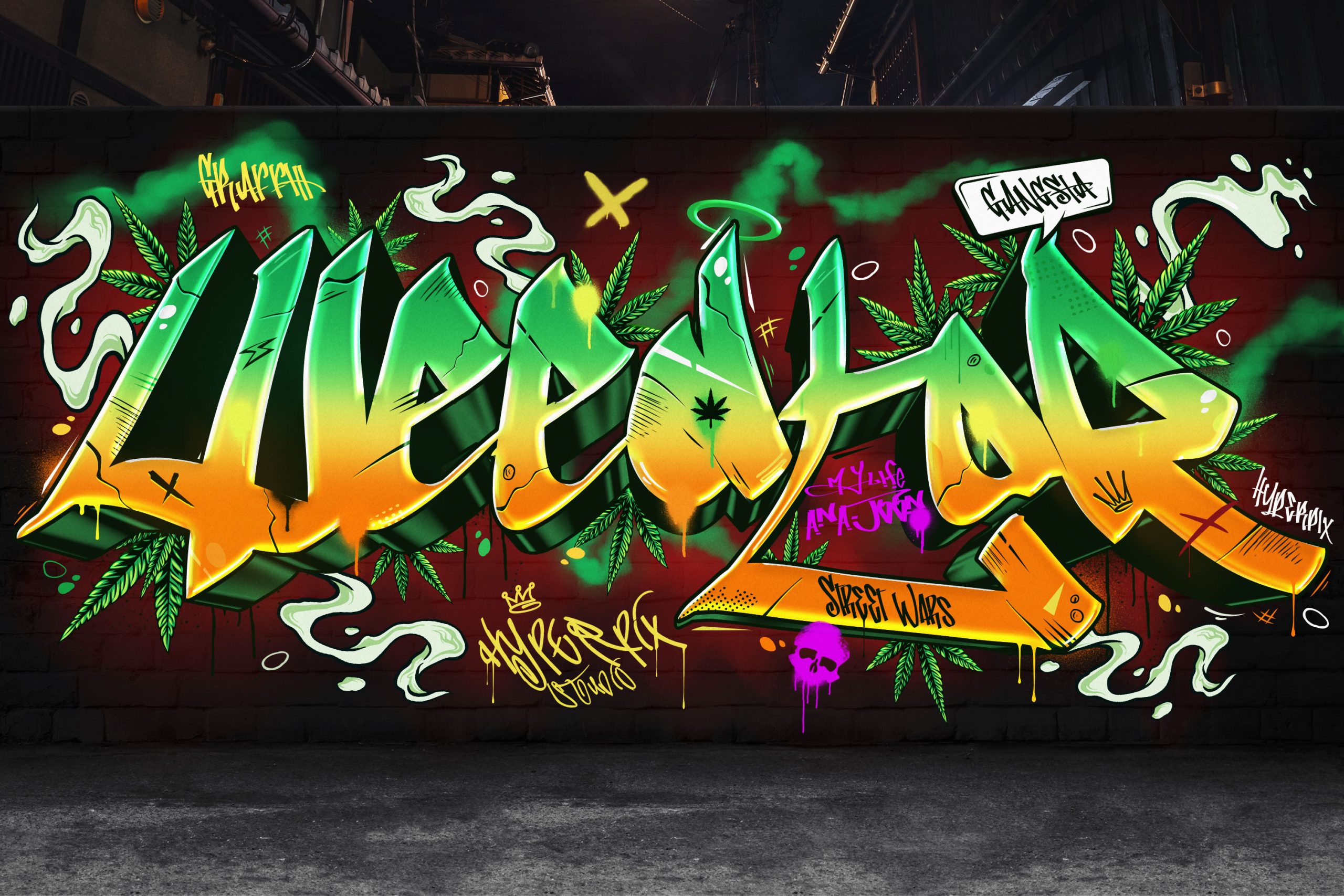 graffiti text photoshop download