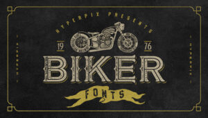 best free premium biker fonts