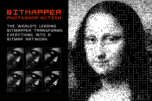 Bitmapper Action - Convert Image into a Bitmap in Photoshop