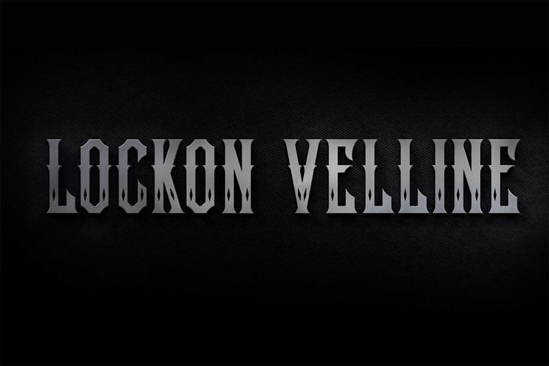 lockon velline +bonus pack biker font