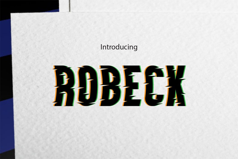 robeck fast font