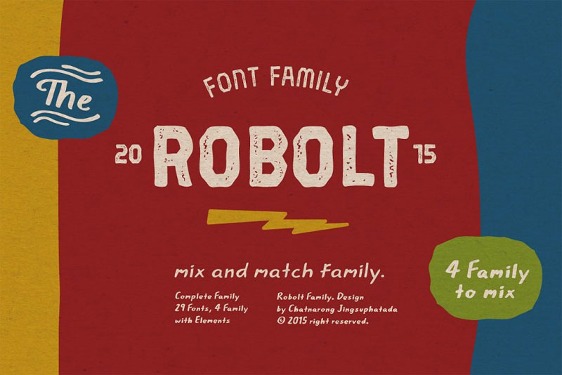 robolt robot font