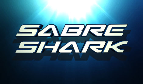 sabre shark fast font