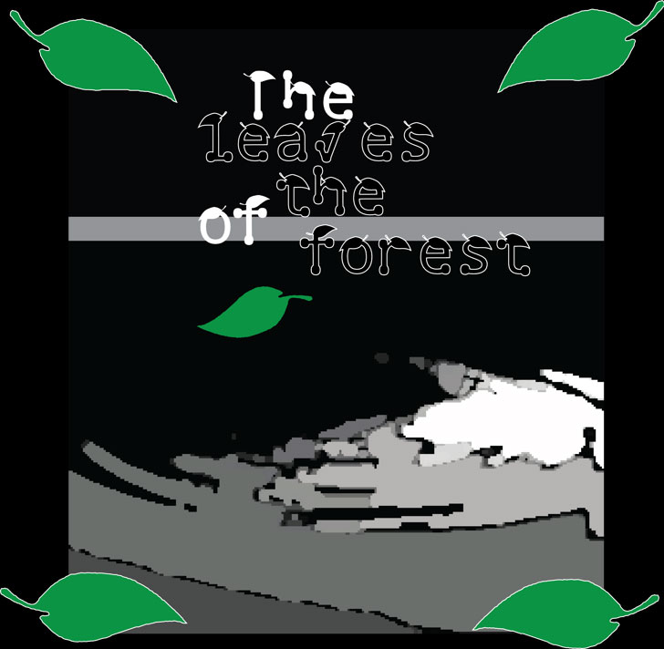 the leaves of the forest leaf font