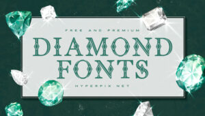 best free premium diamond fonts
