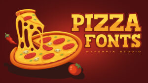 best free premium pizza fonts