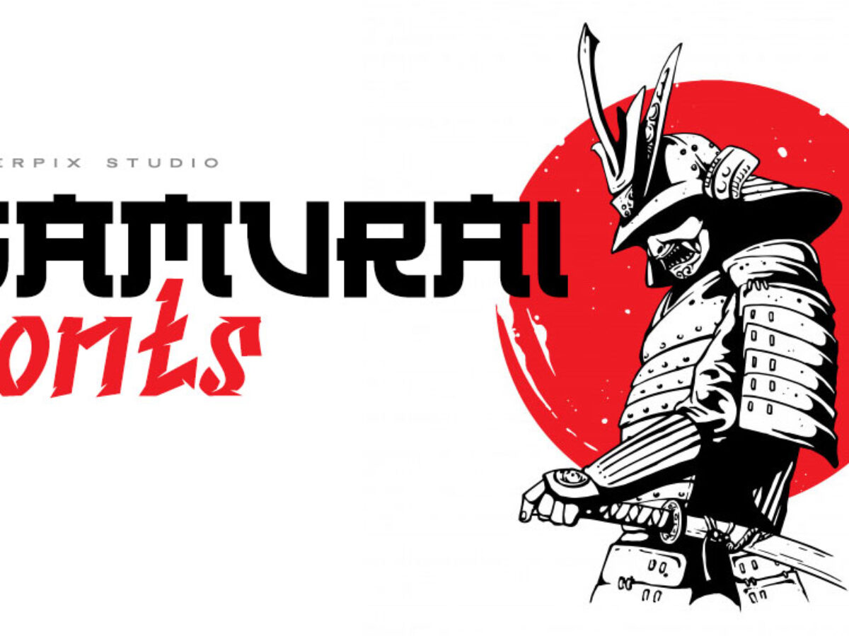 45+ Best Samurai Fonts (FREE / Premium) 2022