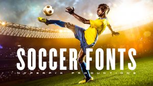 Best Free and Premium Soccer Fonts