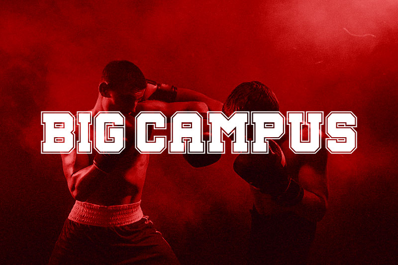 big campus boxing font