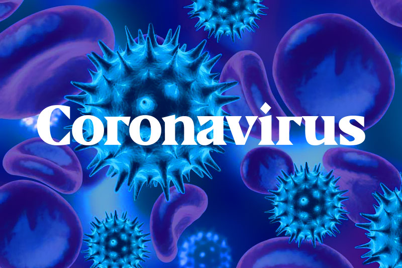 blaak coronavirus font