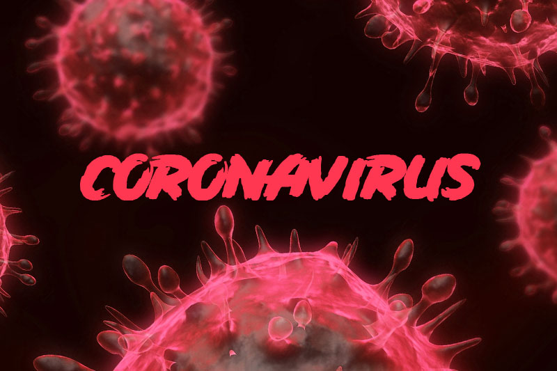 dark tales coronavirus font
