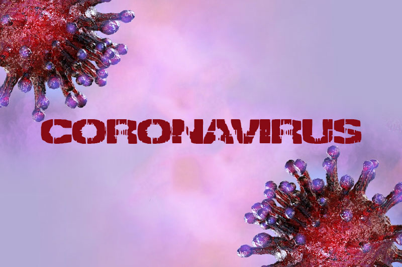 decrepit coronavirus font