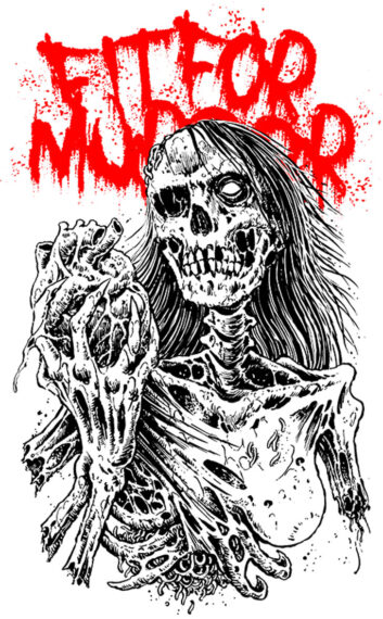 fit for murder death metal font