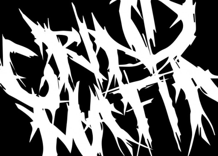grind mafia death metal font