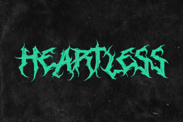 free death metal font