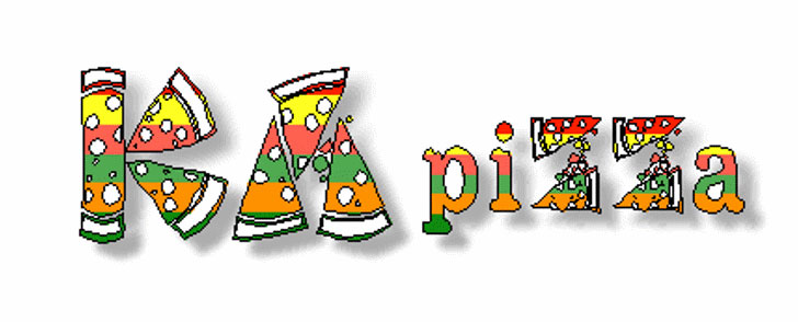 kapizza pizza font
