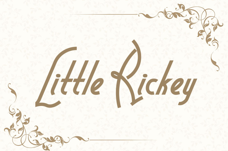 little rickey nf casino font