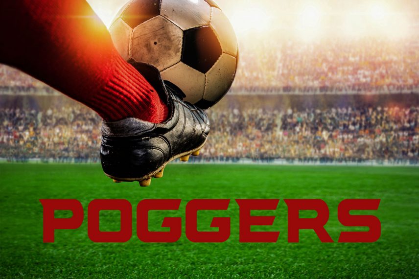poggers soccer font