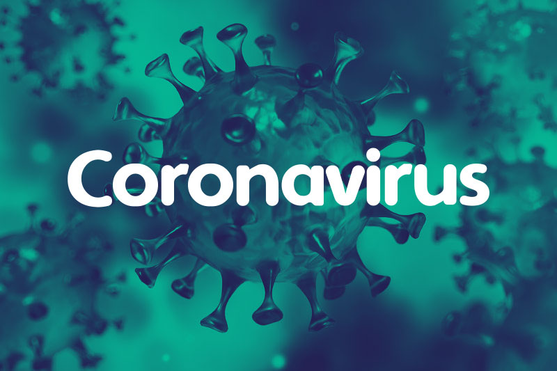 simply rounded coronavirus font