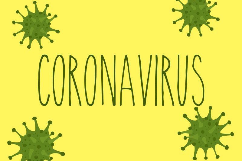 the skinny coronavirus font
