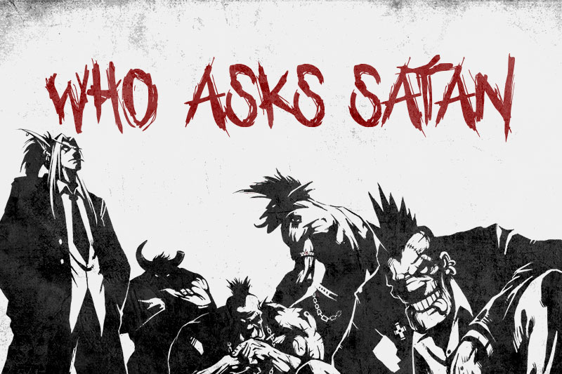 who asks satan death metal font