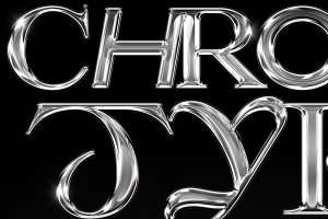 Hyperpix Free Chrome Text Effect