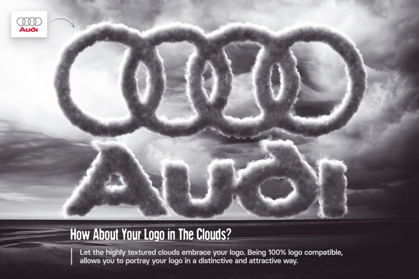 Cloud Photoshop Action | Cloud Effect for Texts and Logos