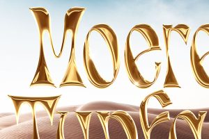 Luxury Chrome Text and Logo Style Vol.3 PSD Template