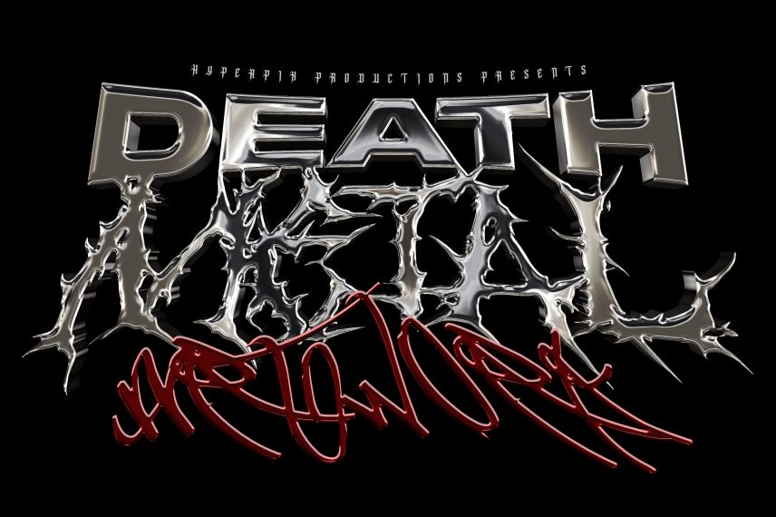 Realistic Metal Chrome Text Effect Vol.6 PSD Template