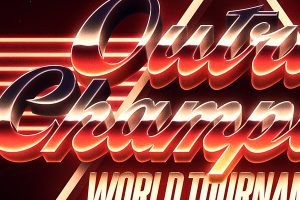 80s Chrome Text Effect / Logo Style Vol.8
