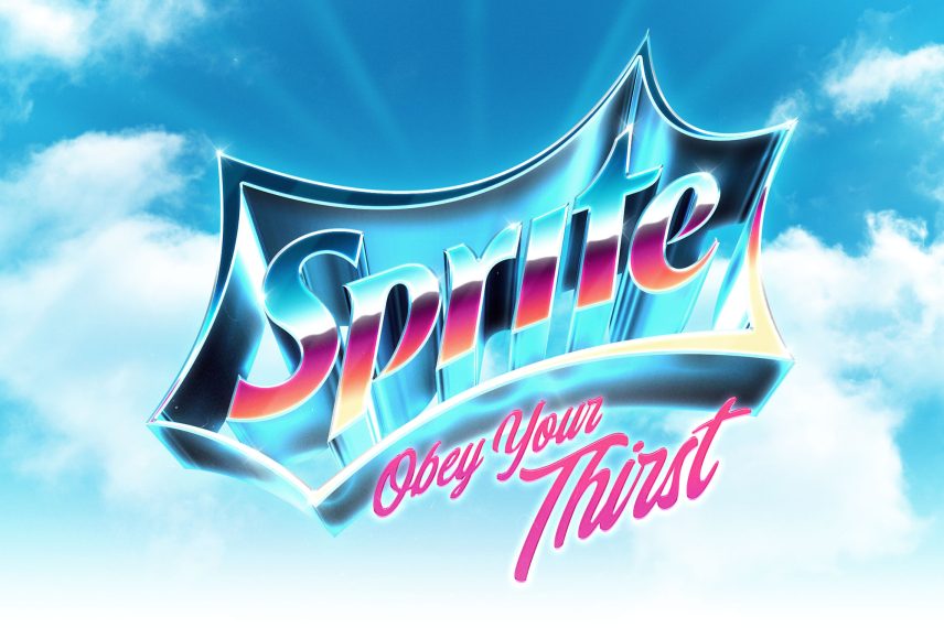 80s Title PSD Style [Retro / Synthwave / Vaporwave] - Sprite Logo