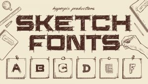 Best Free and Premium Sketch Fonts