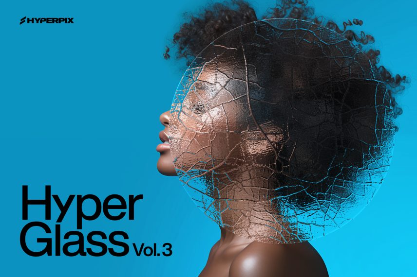 Hyper Glass Vol.03 - Realistic Glass Effects for Photoshop