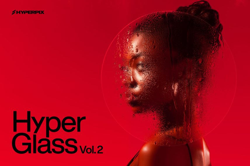 Hyper Glass Vol.02 - Realistic Glass Effects for Photoshop