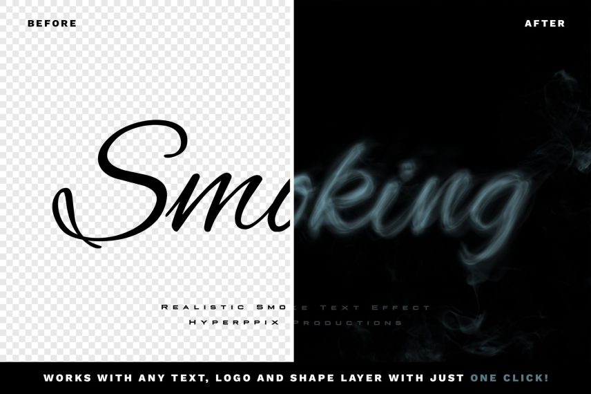 smoke text after effects free download