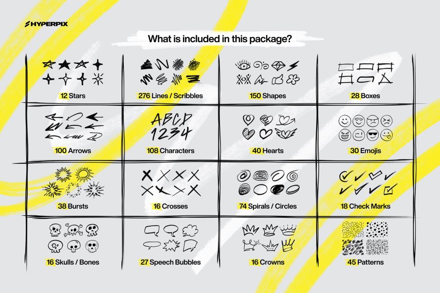Hyper Marker - 1000+ PNG Marker Elements