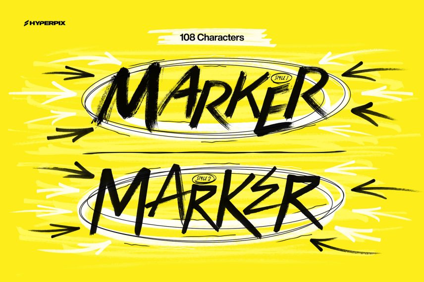 Hyper Marker - 1000+ PNG Marker Elements