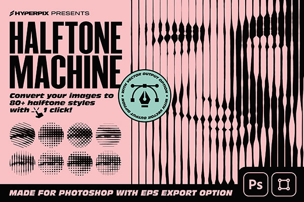 halftone action photoshop free download